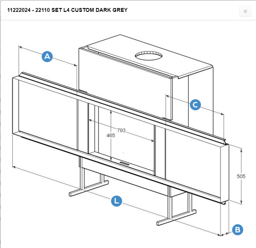 2290 SET L4 CUSTOM ROUILLE