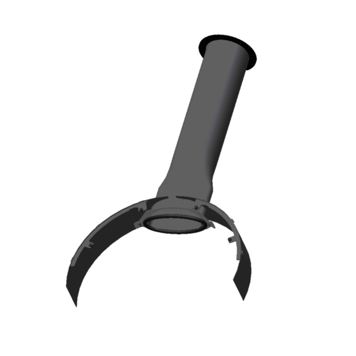 30 - KIT AIR EXTERIEUR ARRIERE DIAM 100