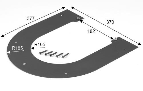 ROSACE PLAFOND VISIBLE 220