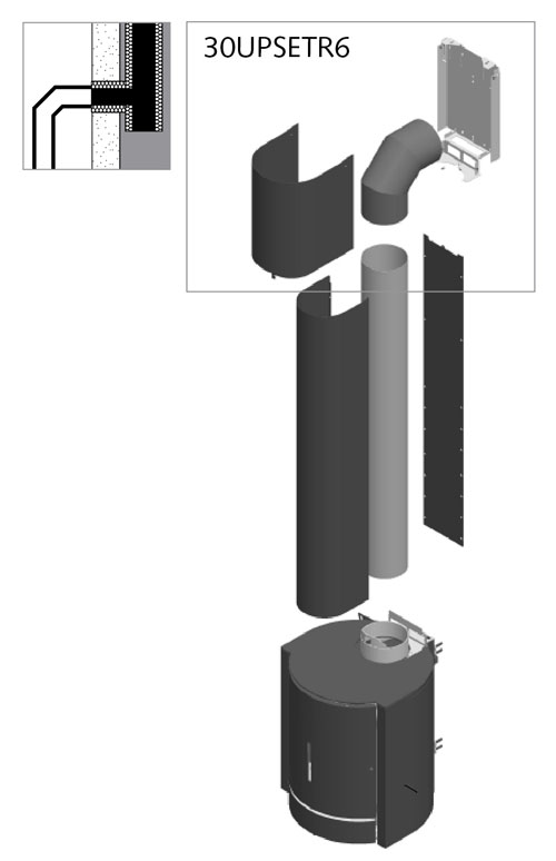 30UP SET6 RAC ARRIERE CONDUIT AFFLEURANT