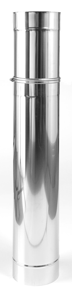 BUSE INOX COULISSANTE 800-1450MM D180