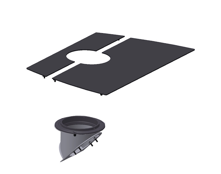 S6-H 7660 SORTIE FUMEE VERTICALE