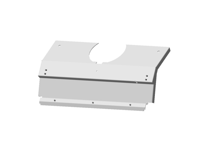 1668 DEFLECTEUR D'AIR DE BALAYAGE (07)