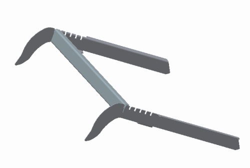 2185SF SET SUPPORT CHICANES INFERIEURES