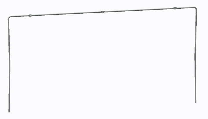 21105SF ARMATURE POUR JOINT DE PORTE