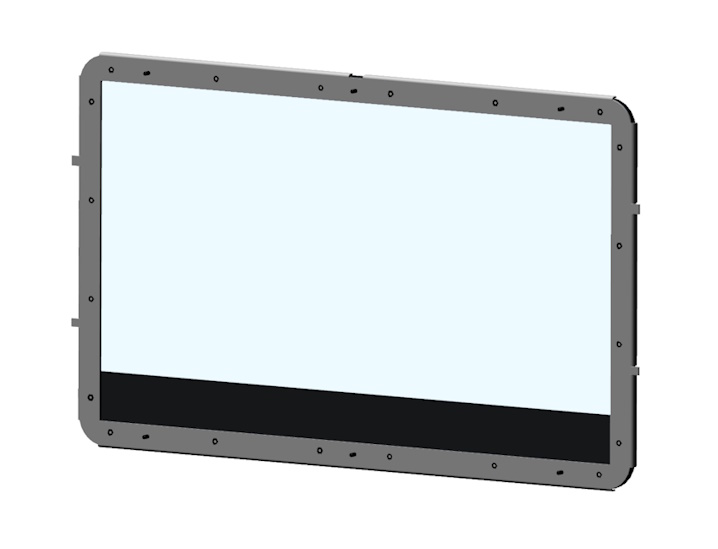 S6-IN 8660 KIT PORTE PARTIE VITRE