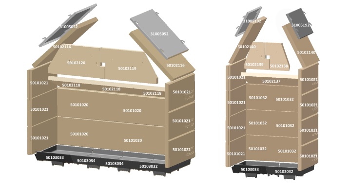 2270/22110 REFRACTAIRE 346X170X30 CLAIR