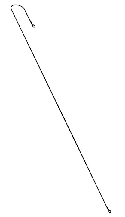 22110 CABLE CONTREPOIDS 690MM