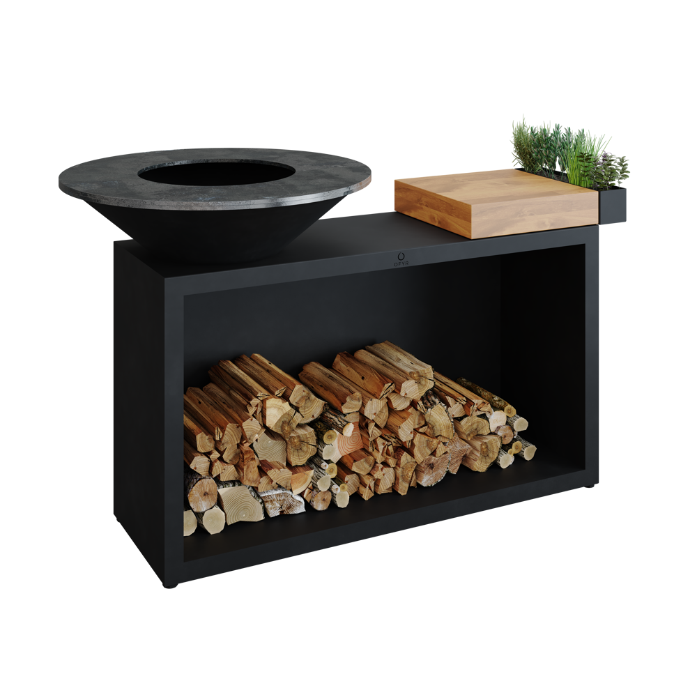 [OIB-85-TW] OFYR Island Black 85 Bois de teck