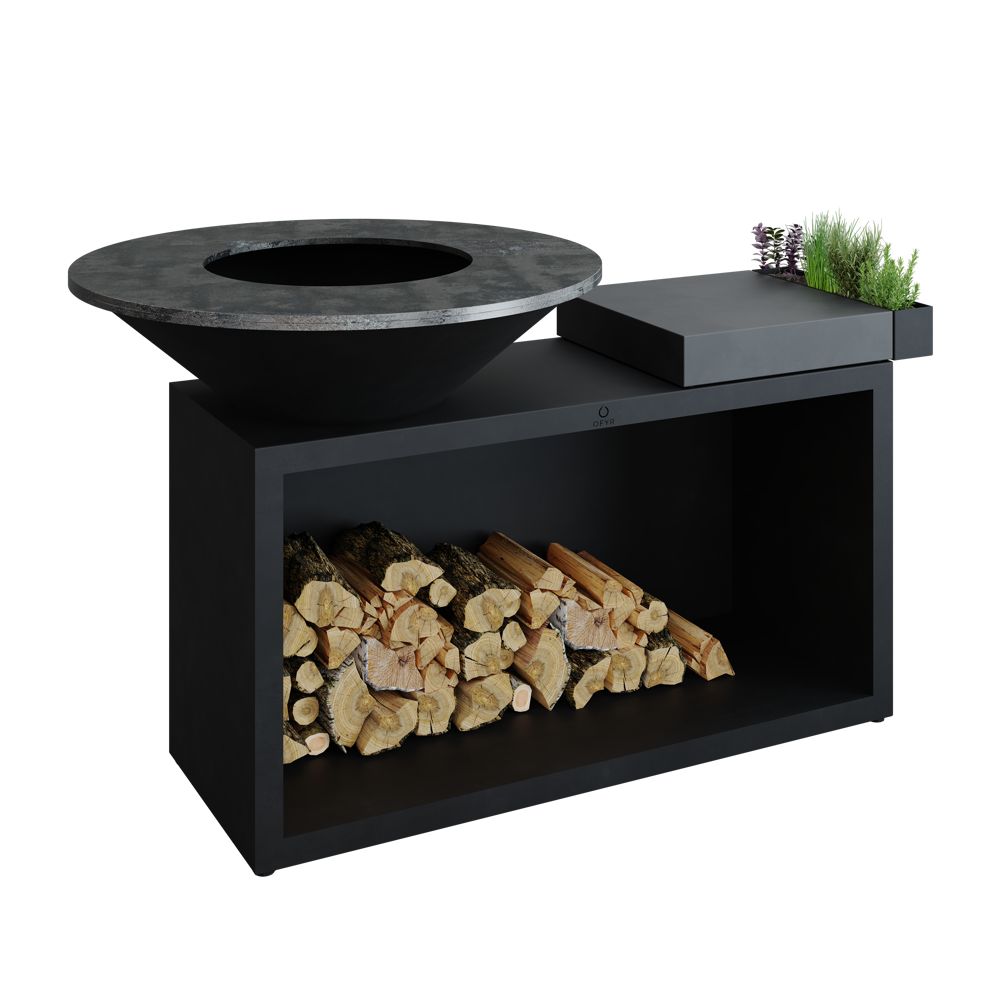 OFYR Island Black 100 Céramique Gris Anthracite