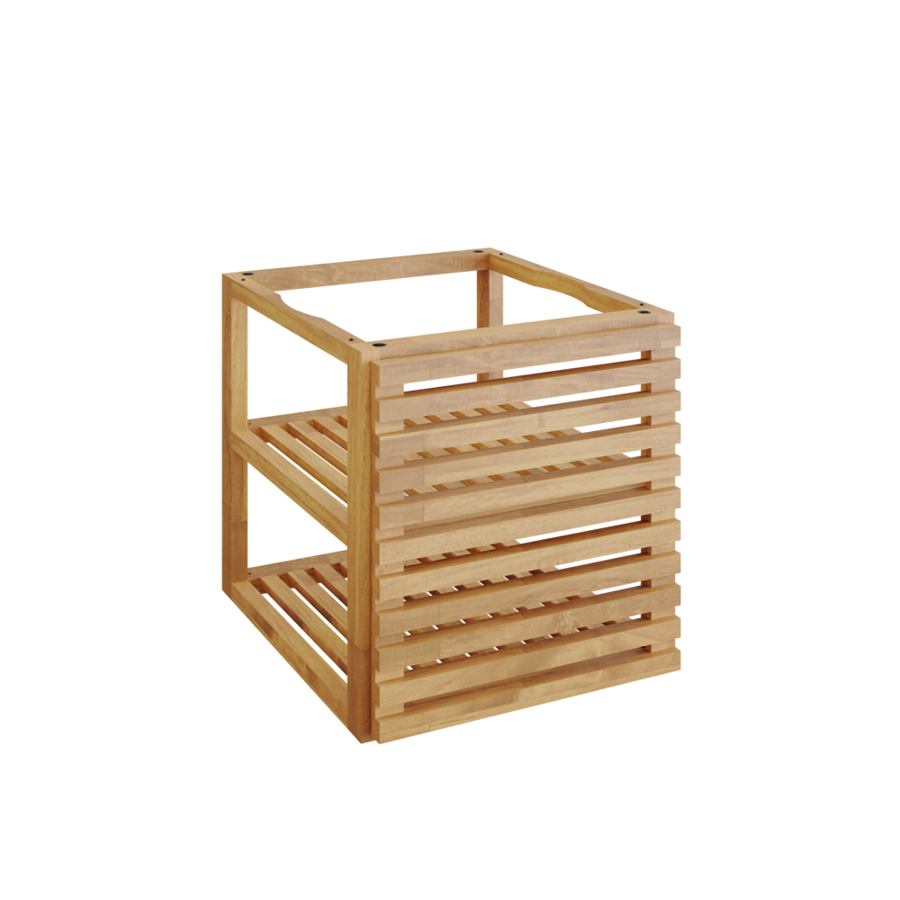 OFYR Storage Insert PRO avec 1 porte Bois de teck Petit