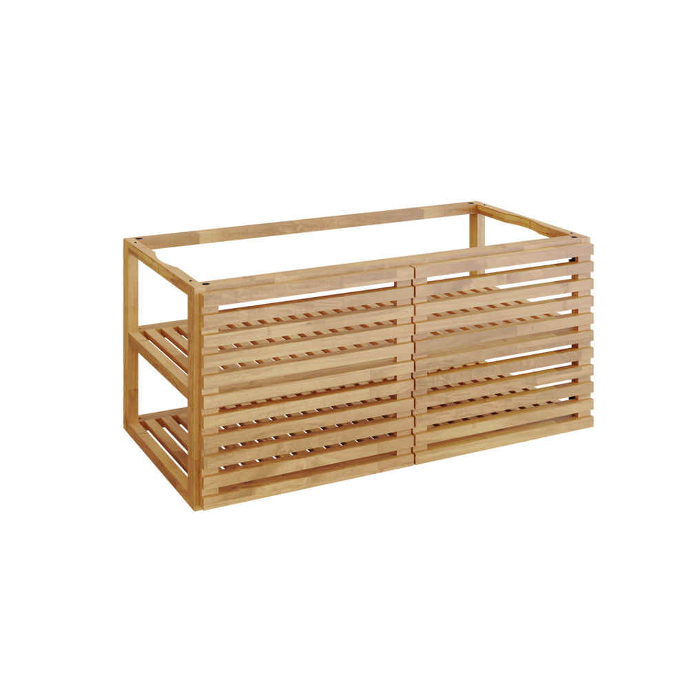 OFYR Storage Insert PRO avec 2 portes Bois de teck Grand