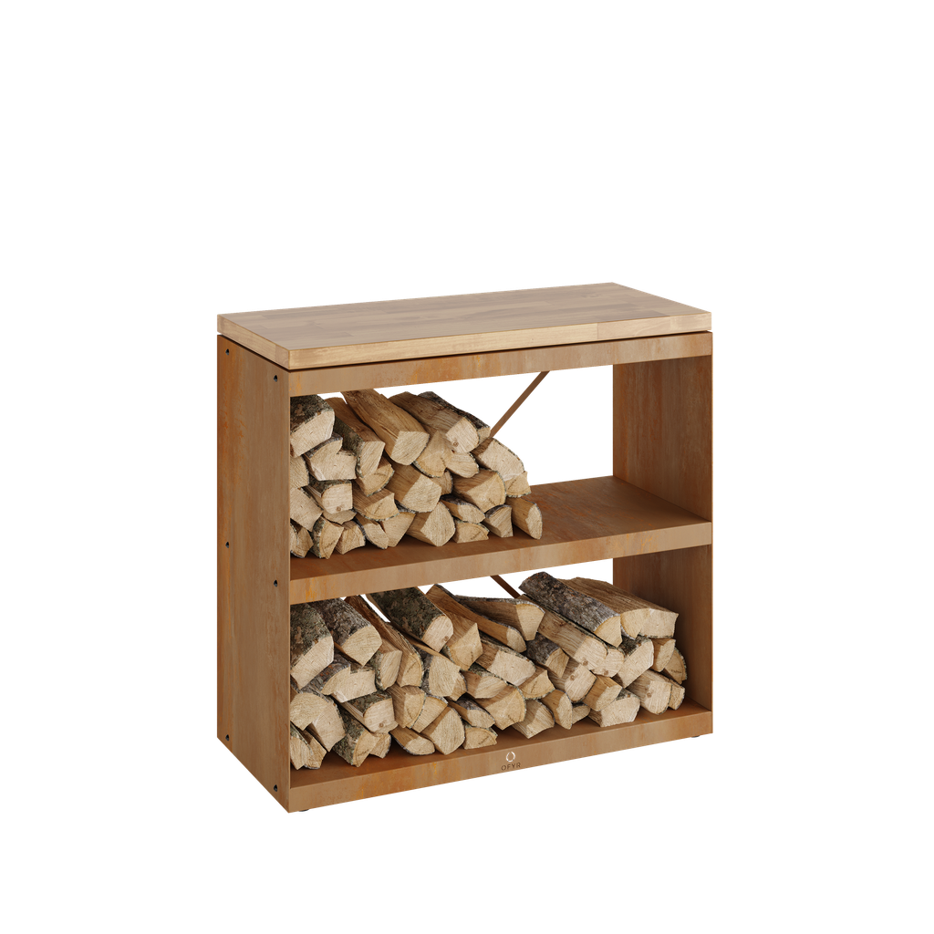 [WS-D] OFYR Wood Storage Corten Dressoir