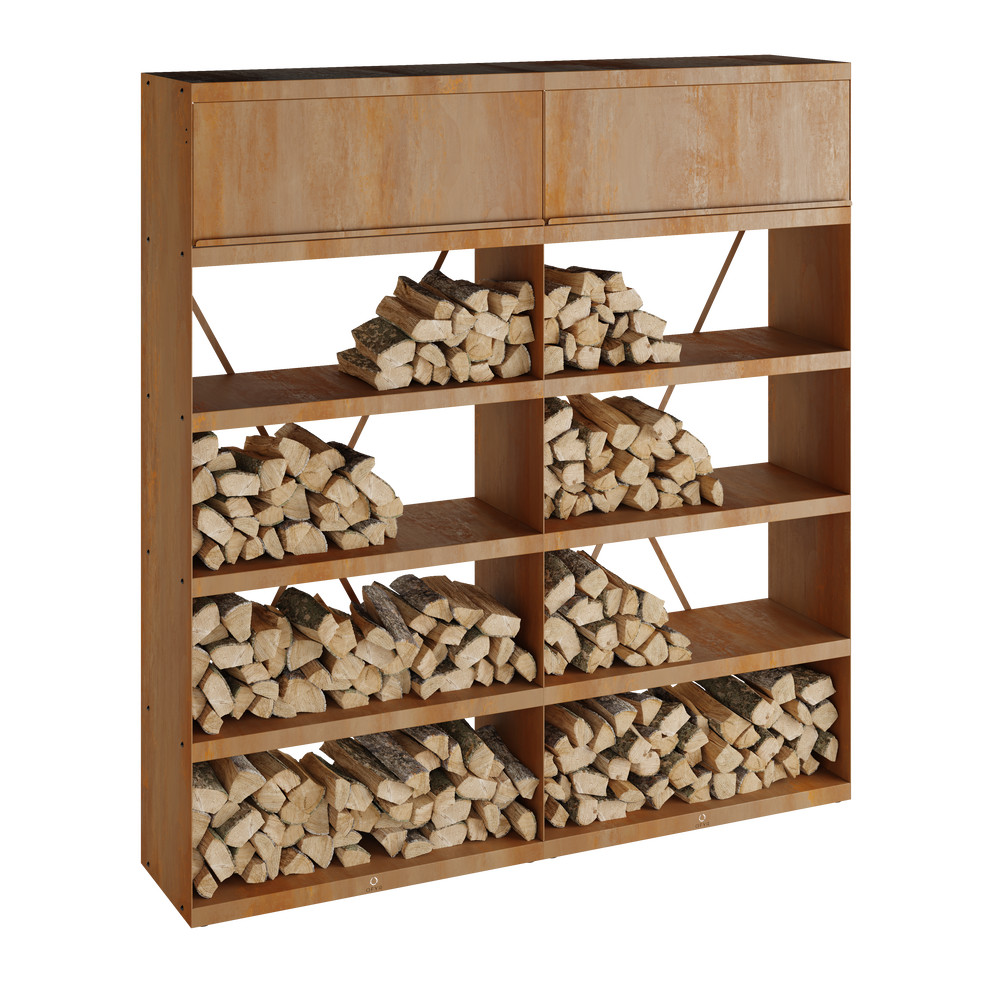 [WS-200] OFYR Wood Storage Corten 200