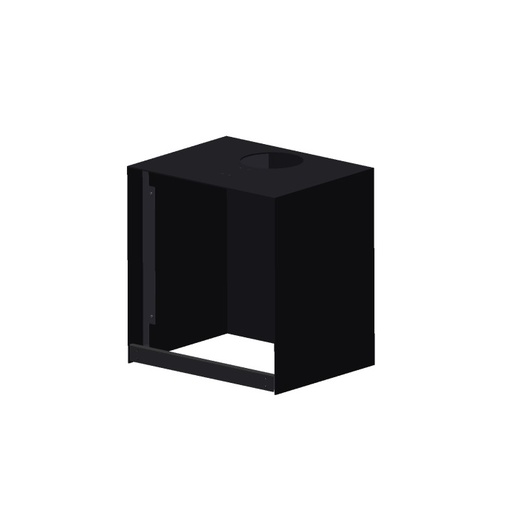 [11016044] 1668CUBE HABILLAGE COMPACT NOIR SF12