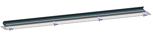 [14004000] 21105SF KIT INOX PINCE JOINT SILICONE