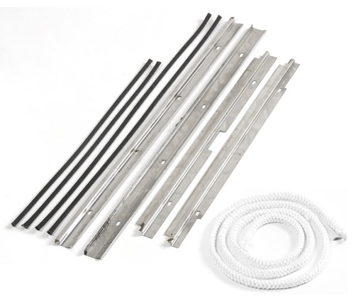 [14004028] 2095 KIT SERRE-VITRE INOX + JOINTS