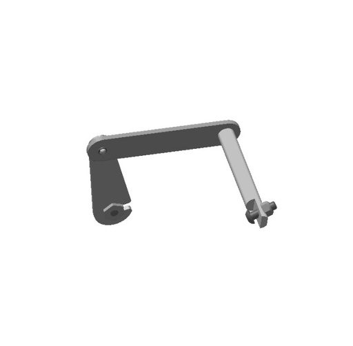 [14997524] µM AXE COMMANDE REGISTRE PARTIE AVANT