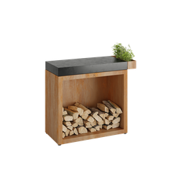 [BBS-90-CD] OFYR Butcher Block Storage 90 Corten Céramique Gris Anthracite
