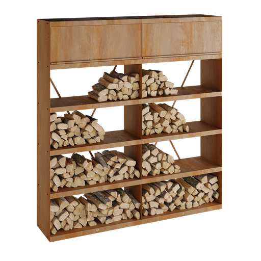 [WS-200] OFYR Wood Storage Corten 200
